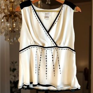 Women’s Monroe & Main Party Sleeveless Blouse 20W